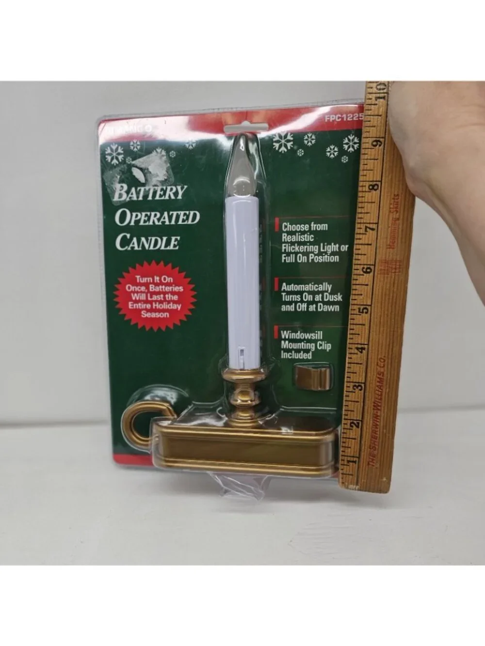 DIMANGO Battery Operated Candle 2010 New Sealed Christmas Holiday Light